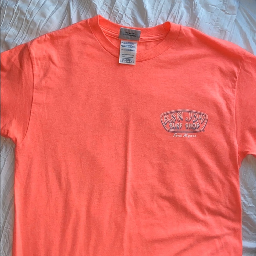 COPY - ron jon neon coral limited edition tee